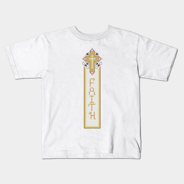 Advent: Faith Kids T-Shirt by inotyler